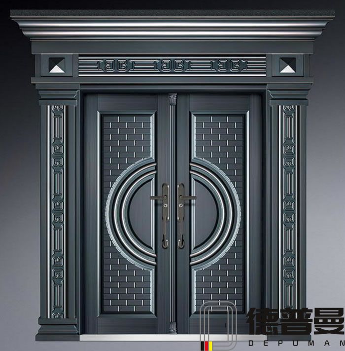 高端豪華鋅合金別墅模壓門